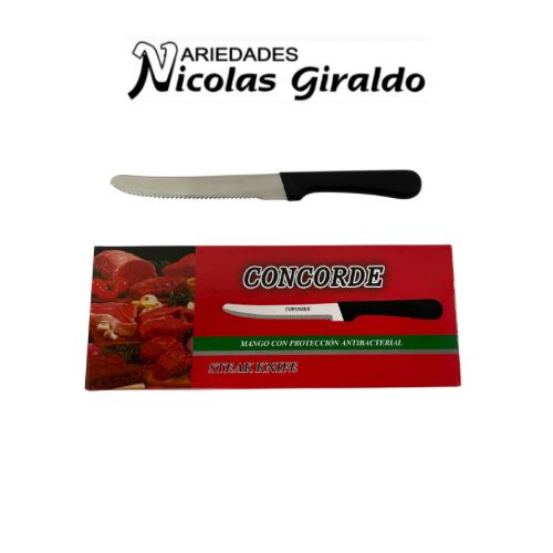 (1529MGT)Cuchillo cacha plastica sierra CAJA X12 