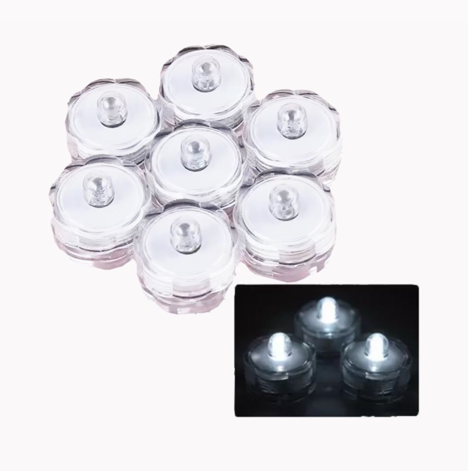 @Vela pila mini para agua caja x12