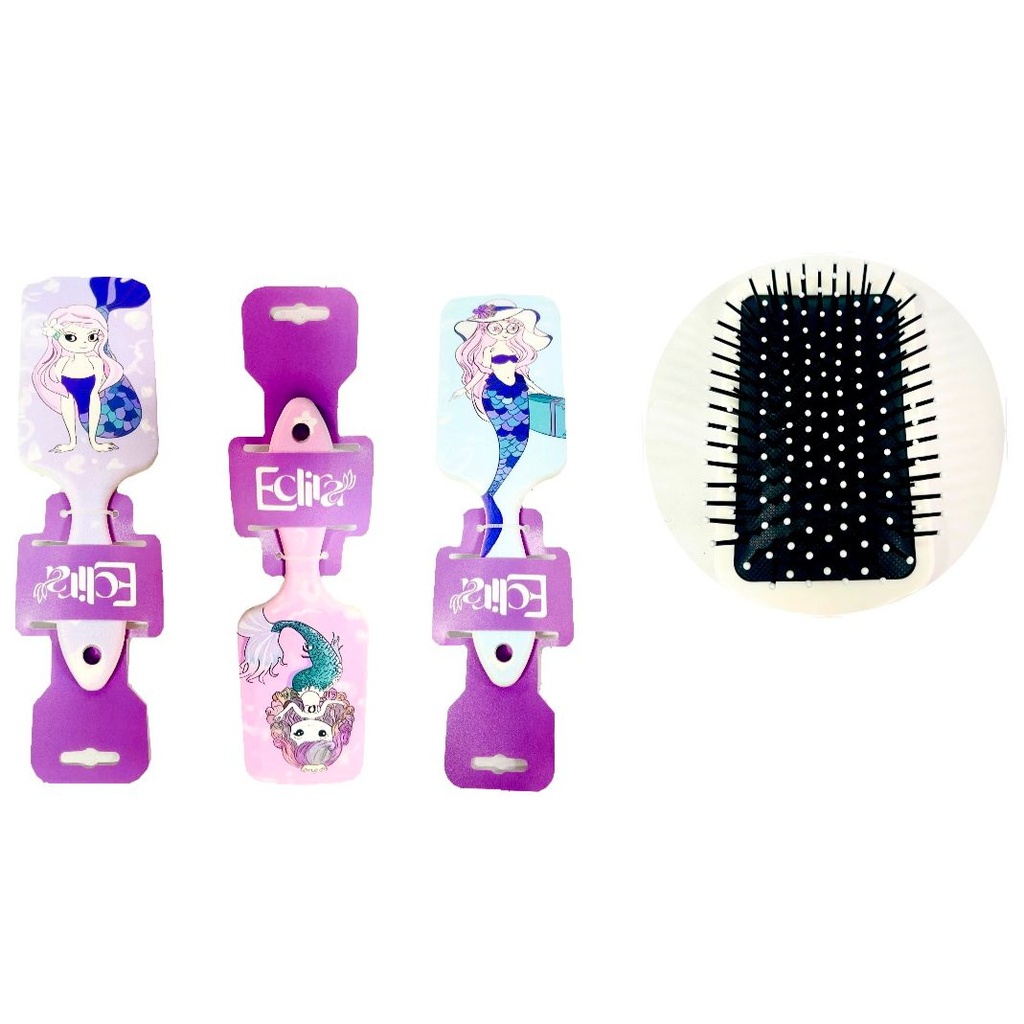 Cepillo peinar salon estampado