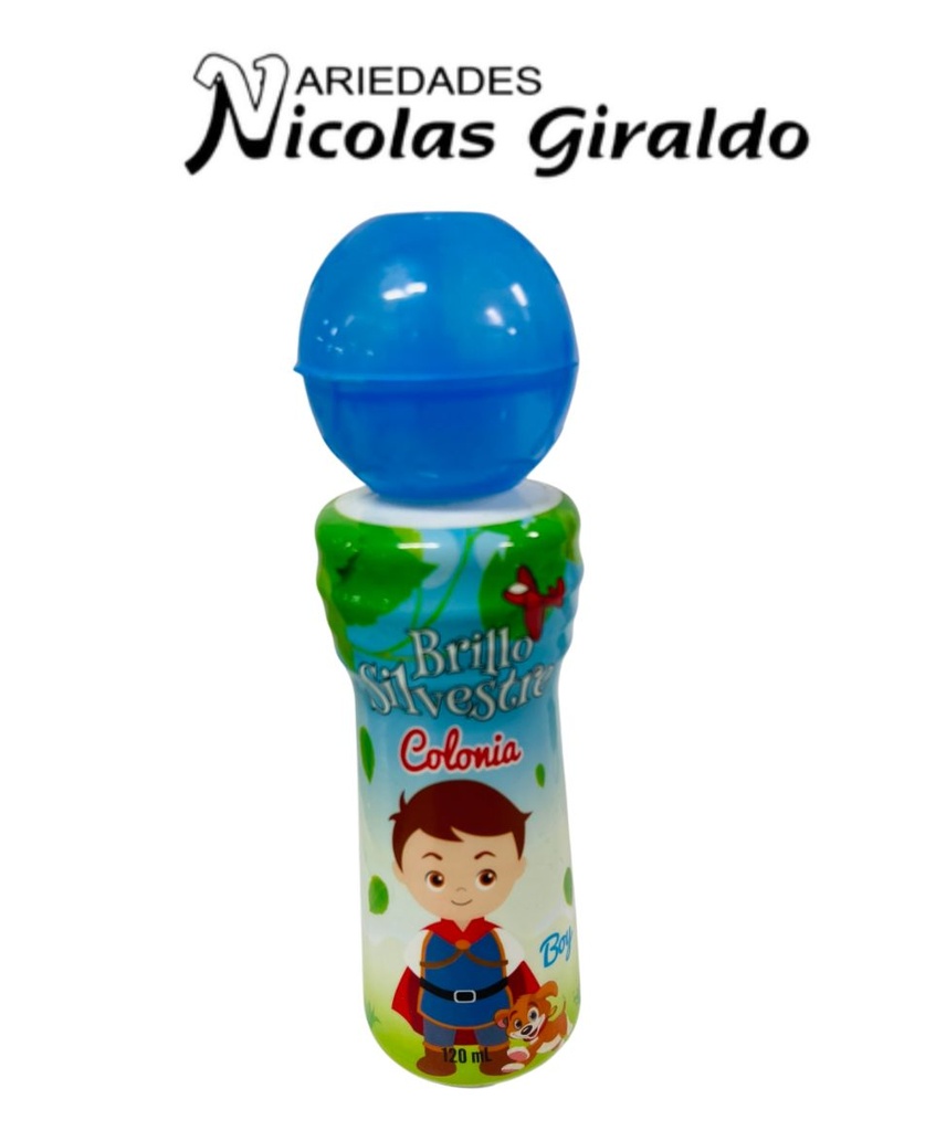 Colonia bebe azul x120 mediana