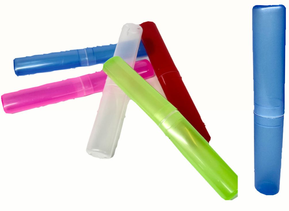 Porta cepillo tubo pequeña pqt X12 proyecciones (UND $450)