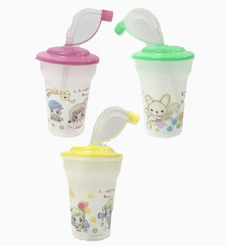 Vaso pitillo piñatero PAQUETE X12