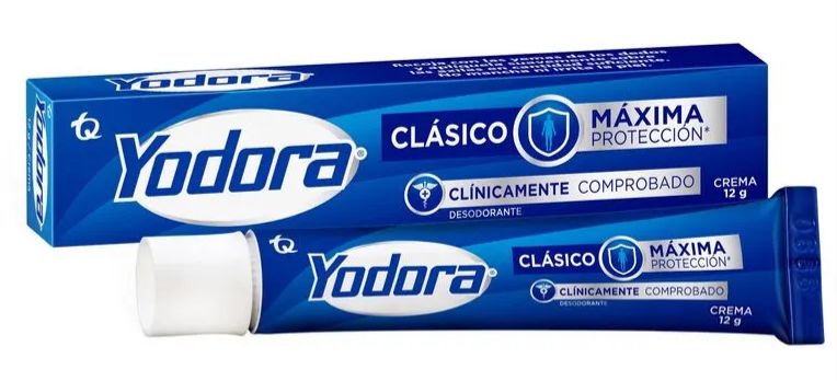 Yodora tubo x12 unidades (UND $3.650)