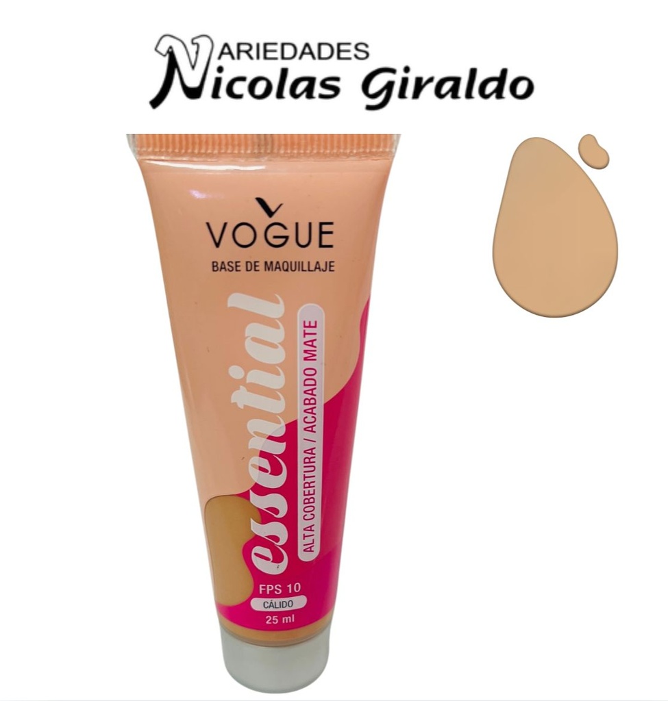 Base vogue esencial calido H5622900/23800