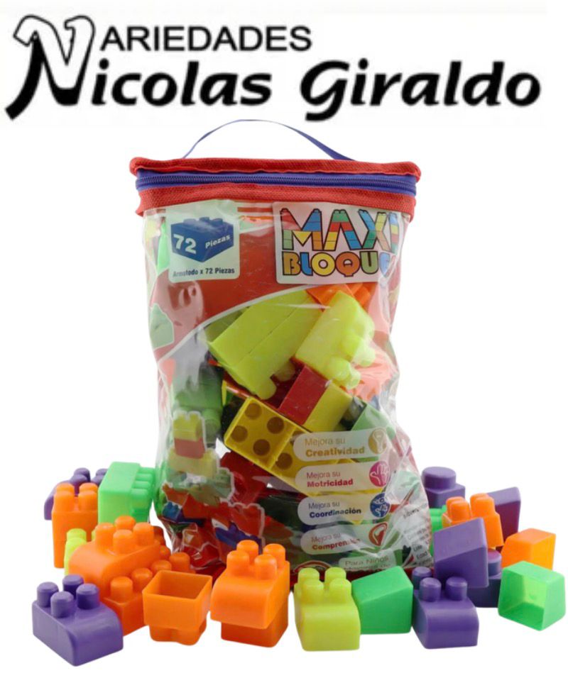 Armatodo cremallera x72 piezas