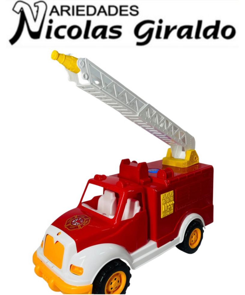 Carro bombero sonido gigante praktiplas