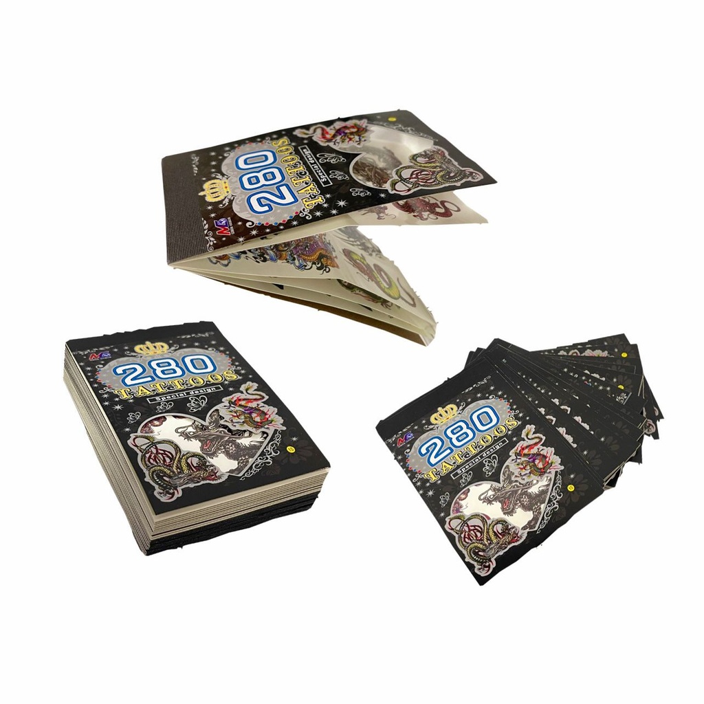 Libro tatuajes mini paquete x20 