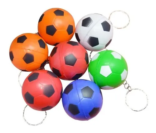 Llavero pelota relajante pqt x12