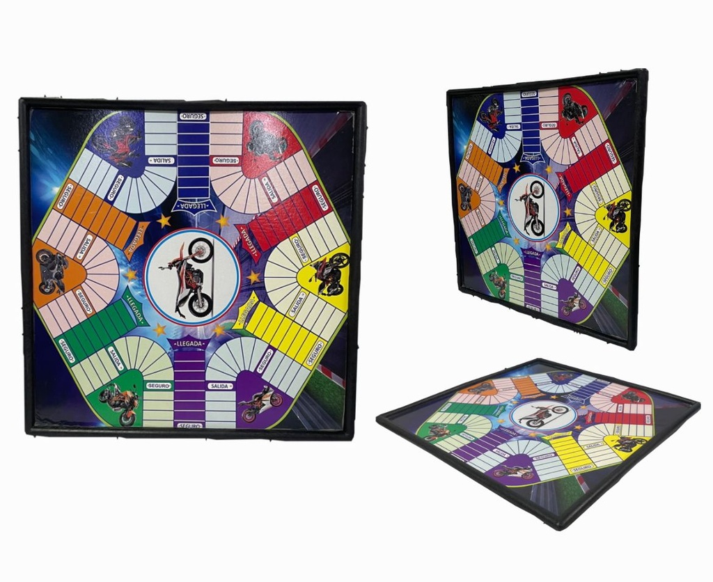 Parques 6 puestos marco plastico