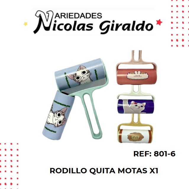 Rodillo Quita motas X1
