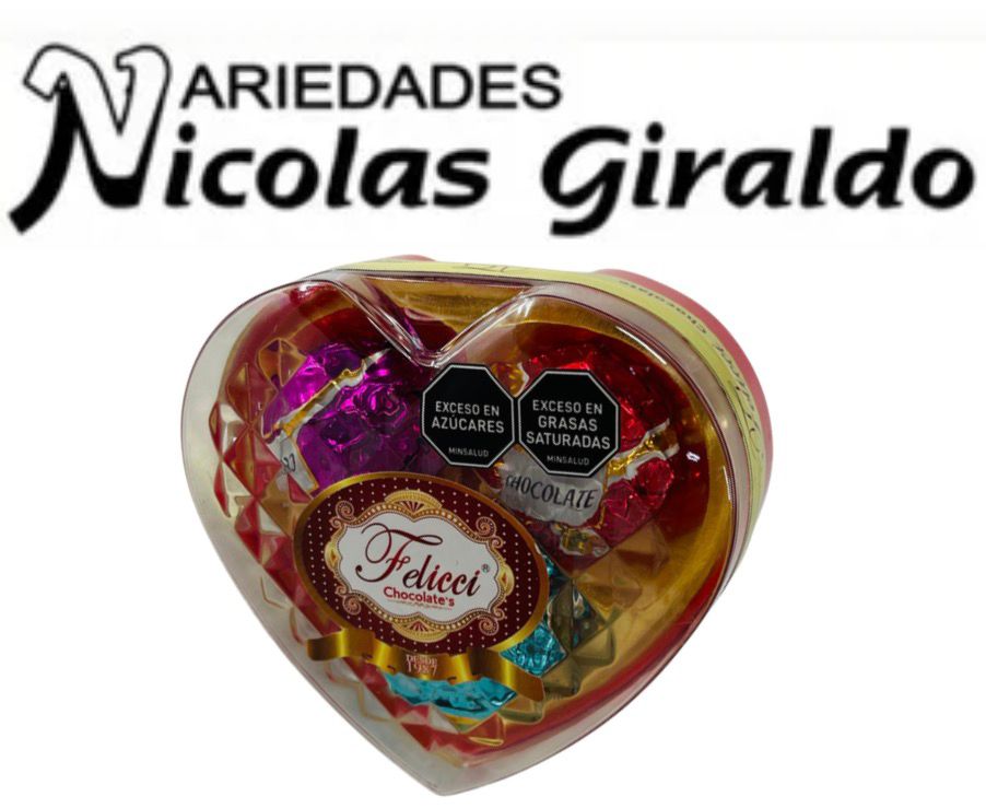 Chocolate feliccie corazon X3
