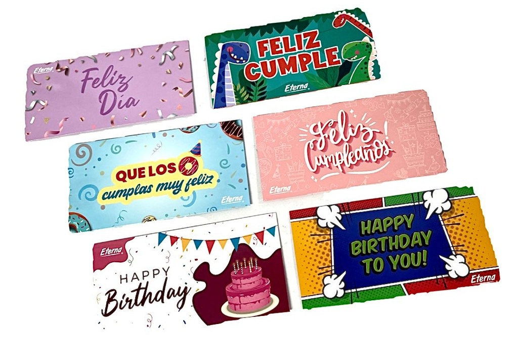 Lluvia sobre Eterna feliz cumpleaños x12