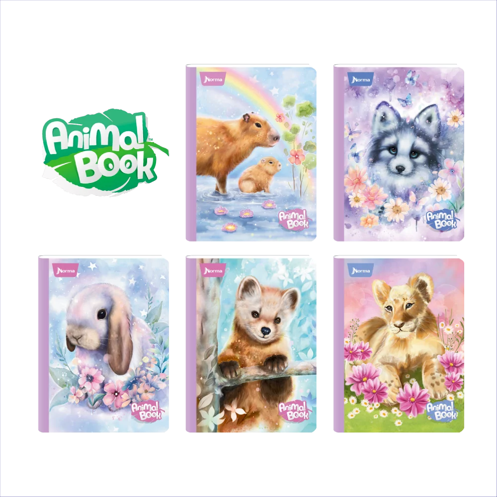Cuad norma gama media animales book 100H cuadro 