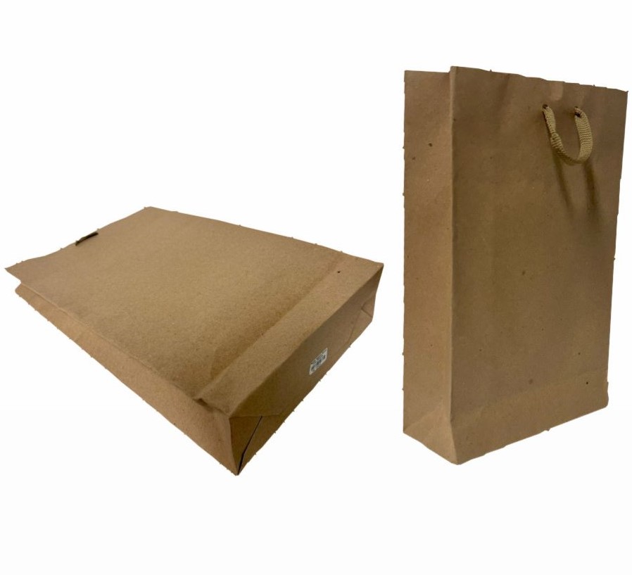 @Bolsa regalo kraft lisa grande pqt x12