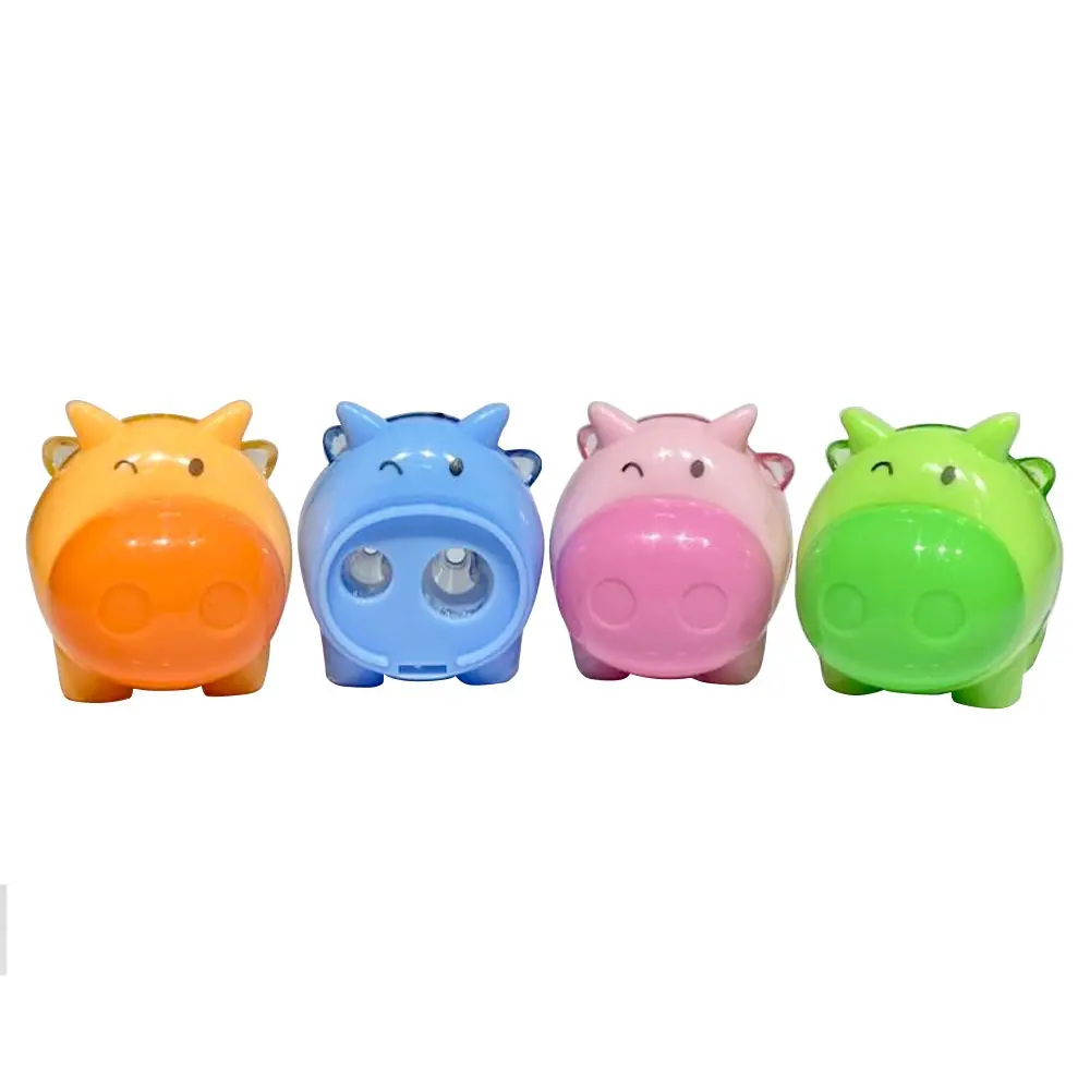 Sacapuntas figura marrano caja x24