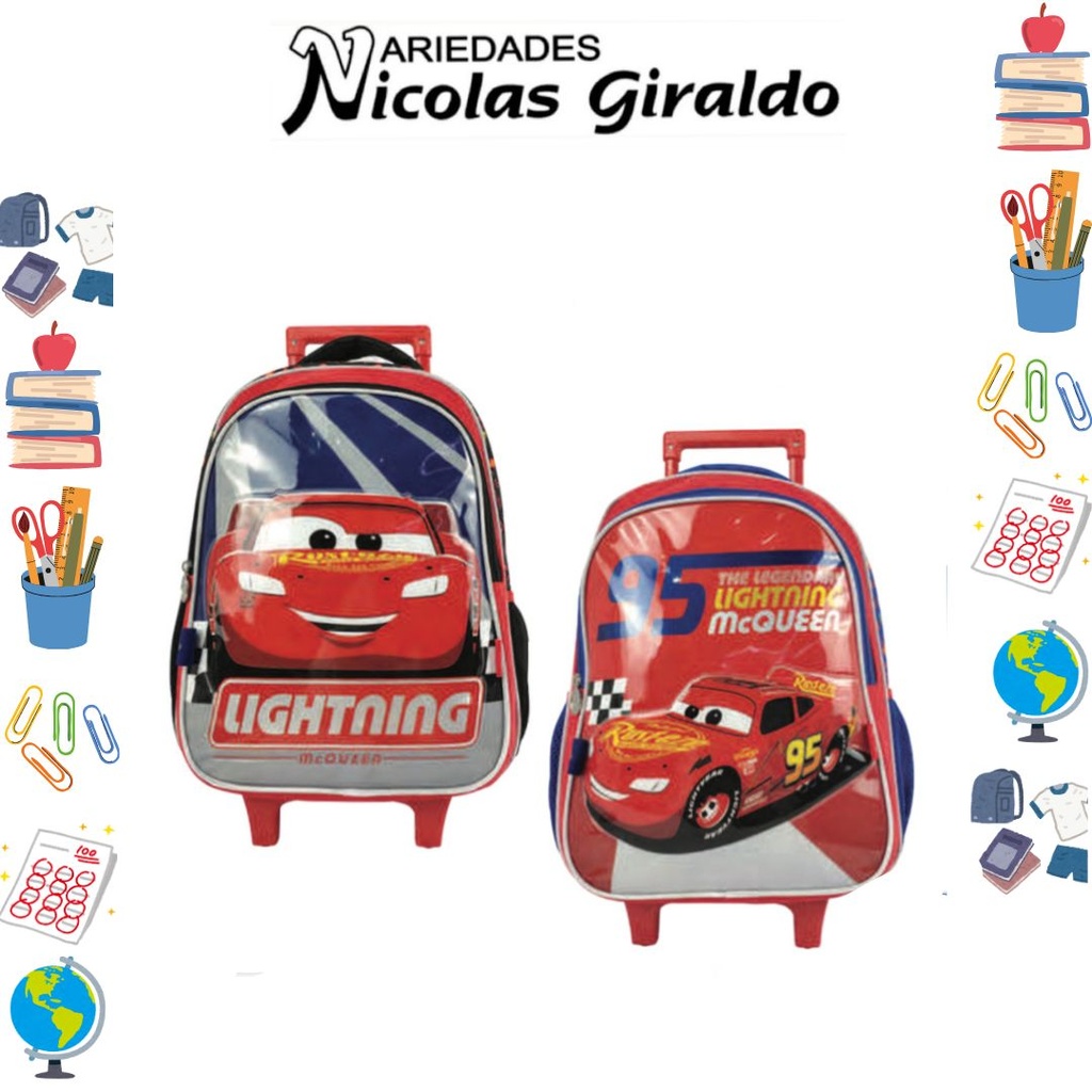Morral prim. ruedas grande cars