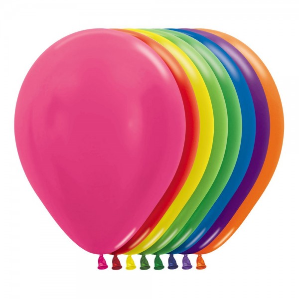 Bomba ballons r12x12 surtido tropical