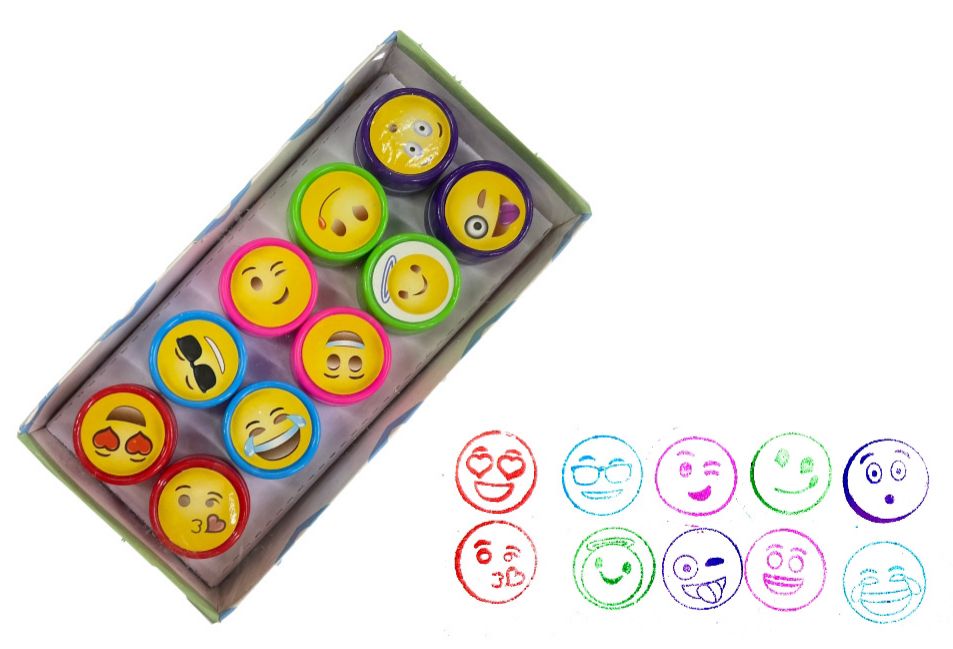 Sello emoticon x10