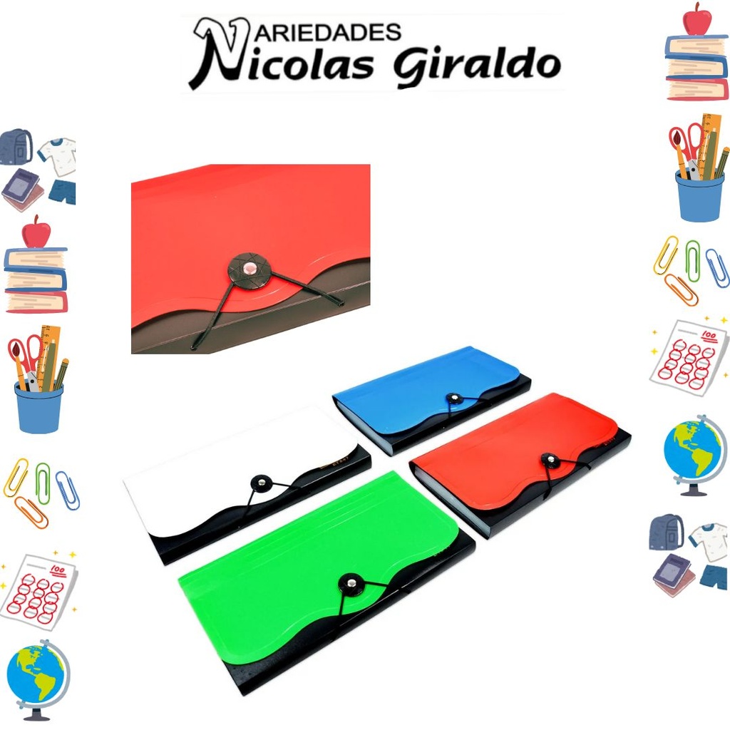 Carpeta eterna archivador media carta 