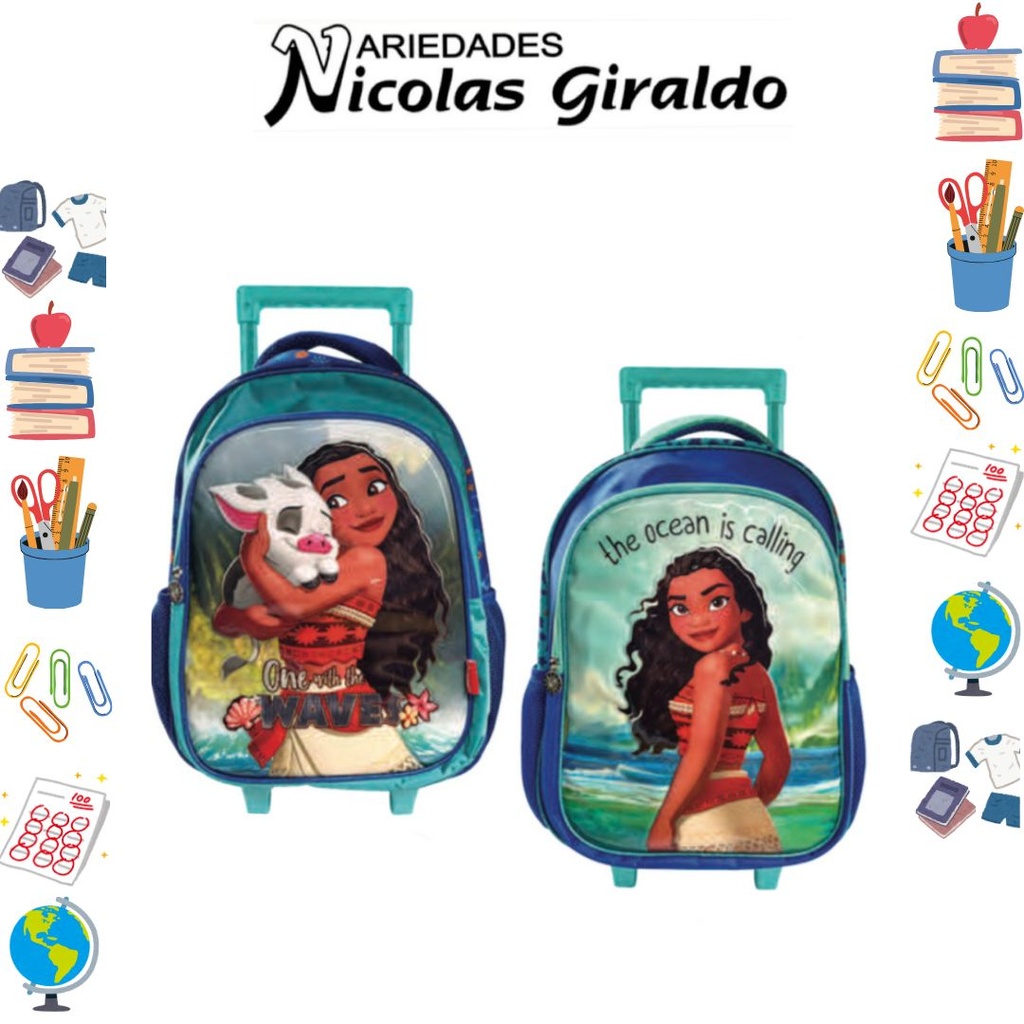 Morral prim. ruedas grande moana