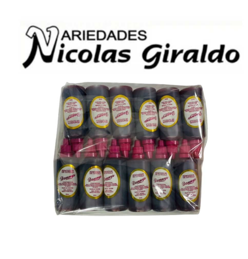 Removedor cuticula Dannys PQT X12