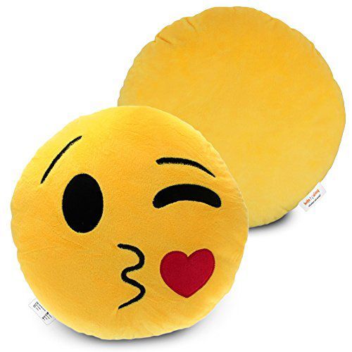 cojin emoticon mediano bordado sin mensaje 25x25 cariñito