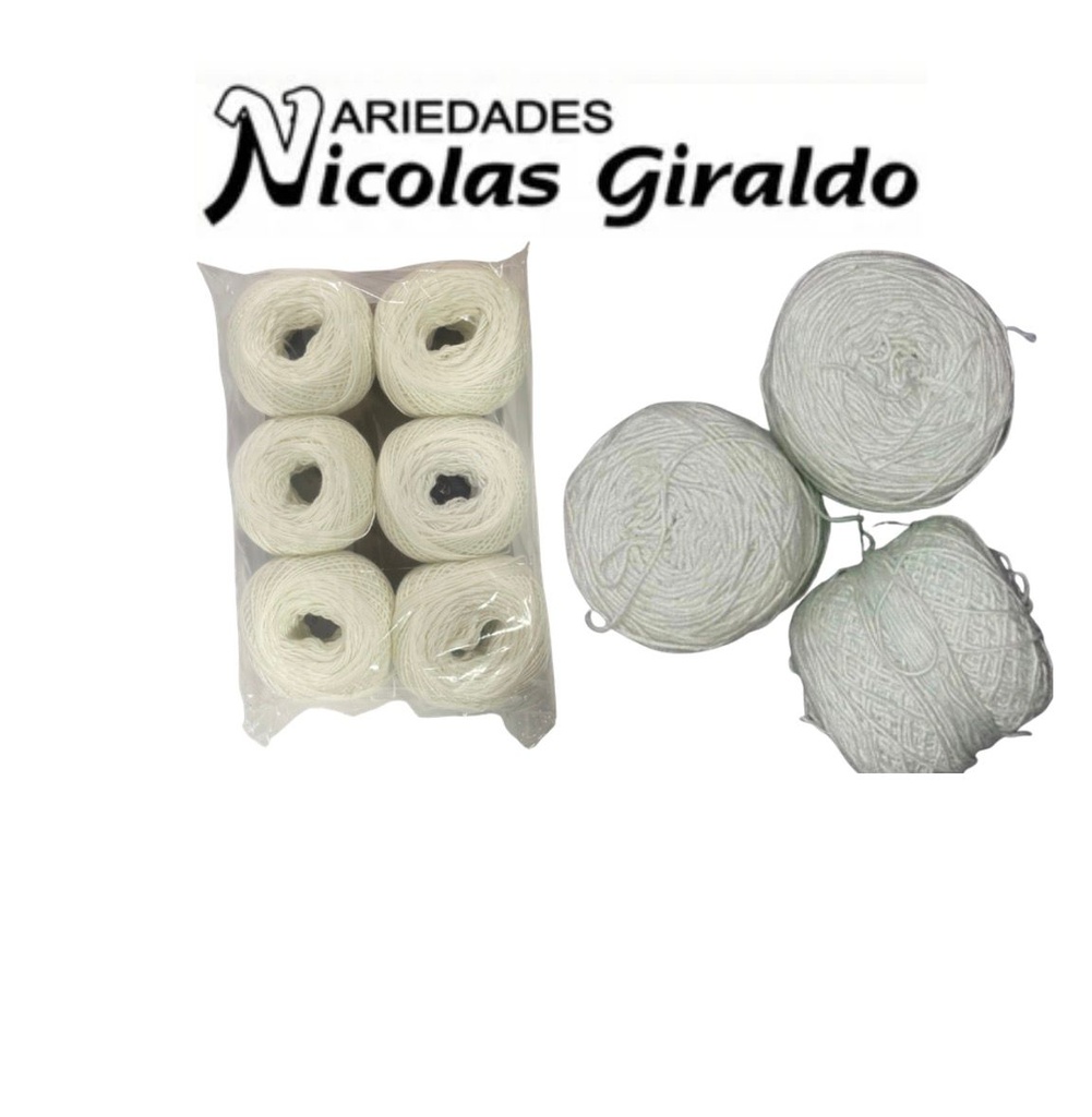 Hilaza ovillo jumbo x6