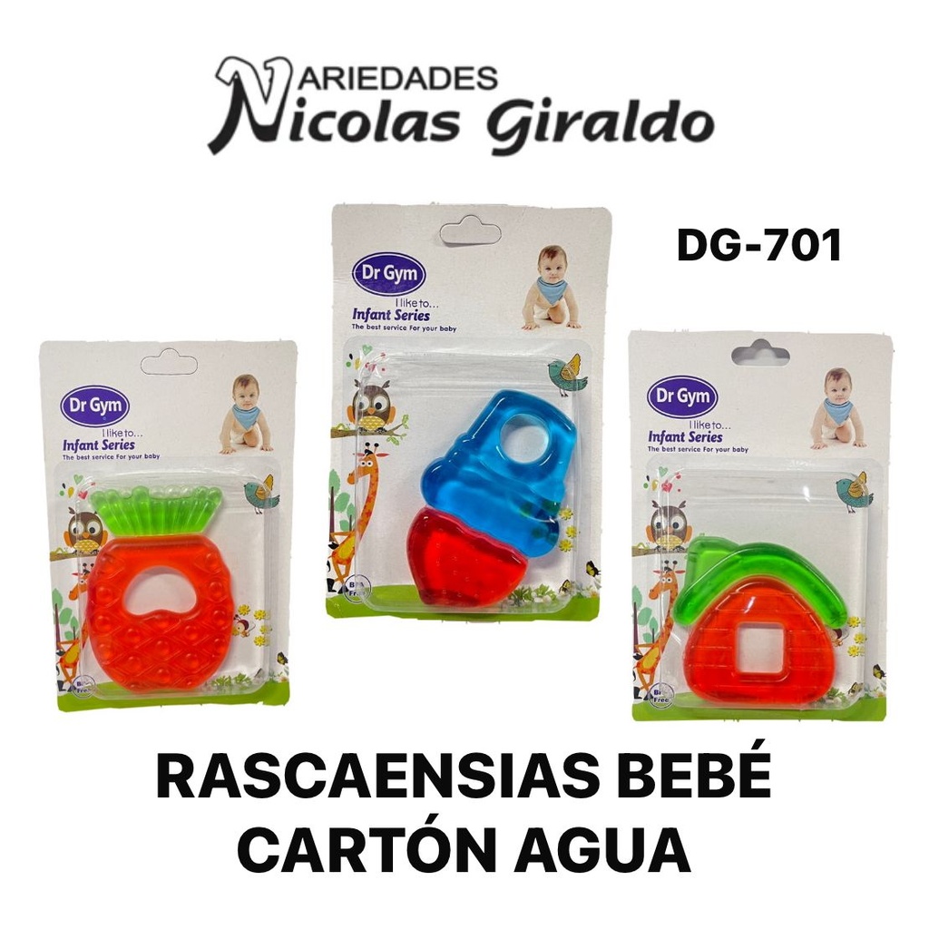Rascaencias  bebe carton agua