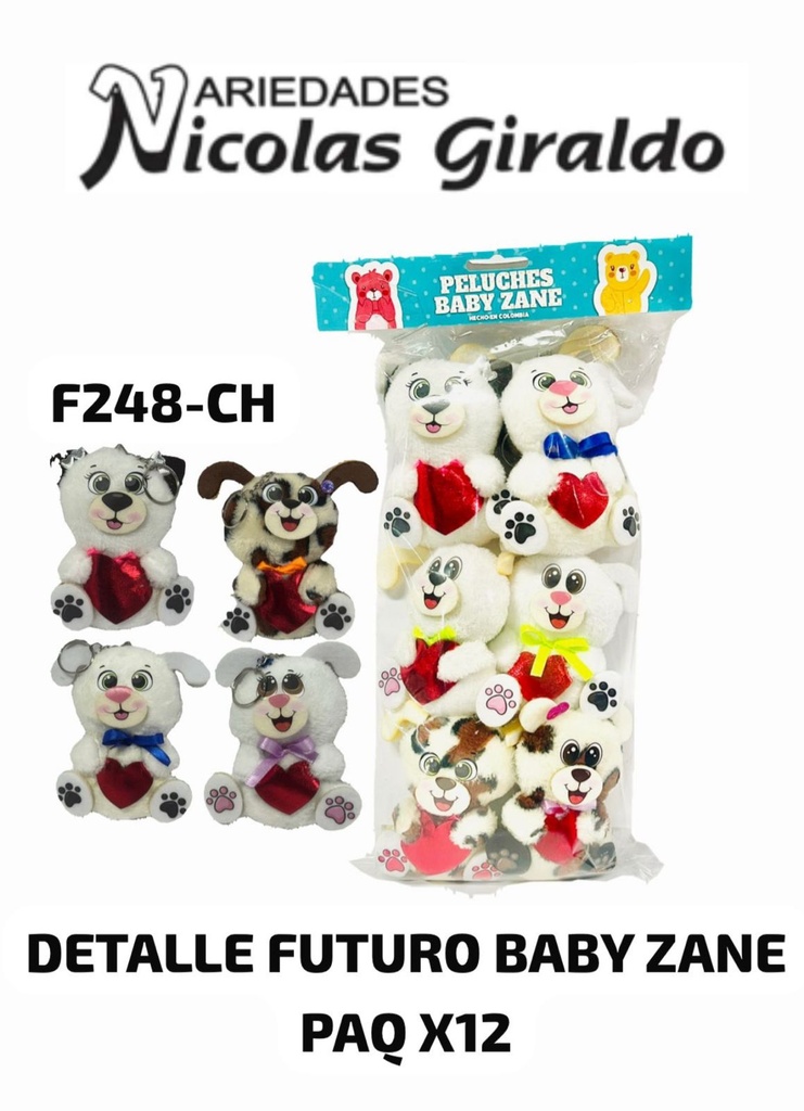 Detalle futuro baby zane paq x12