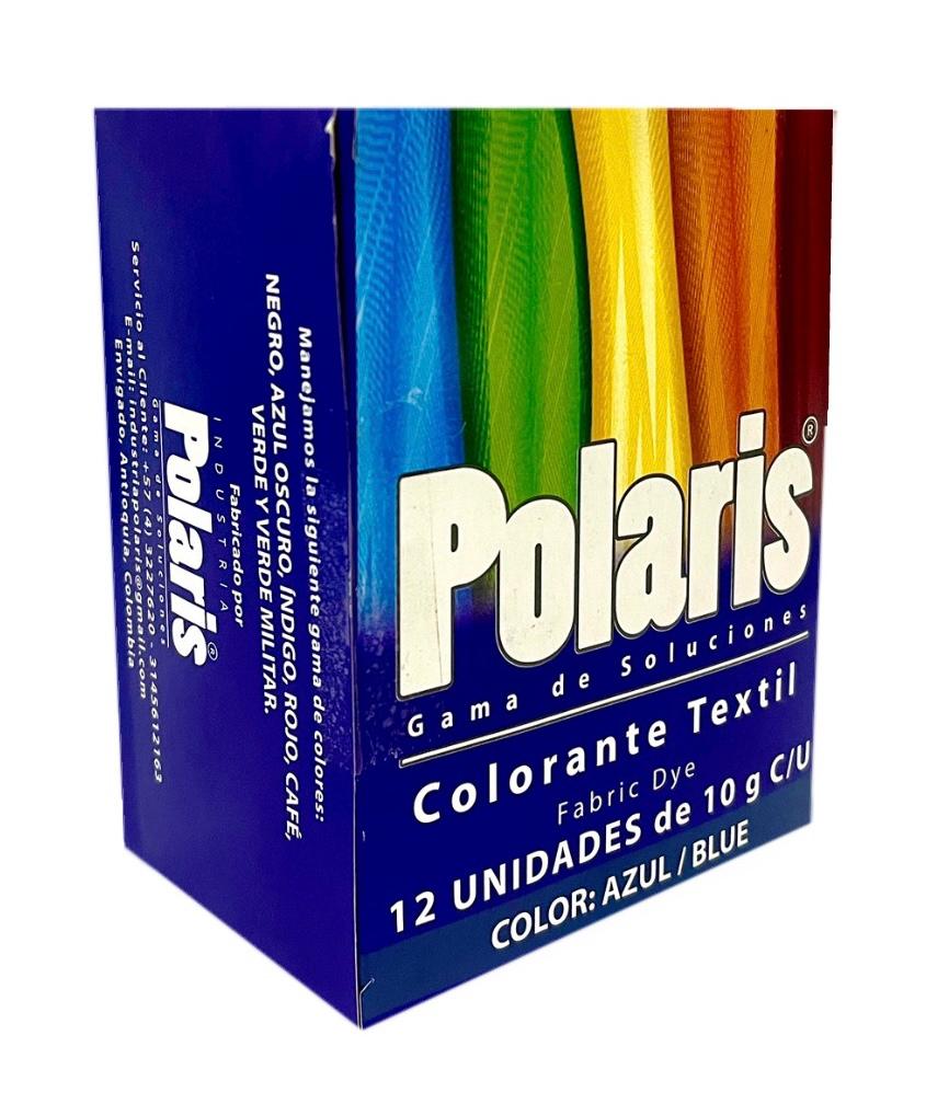 Tinte ropa polaris azul caja x12 