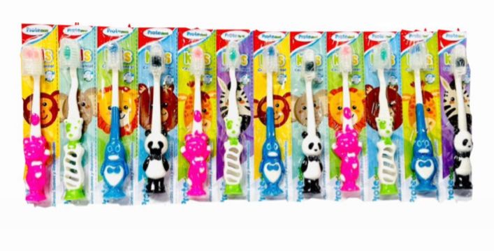 Cepillo dental infantil protedent en tira x12  