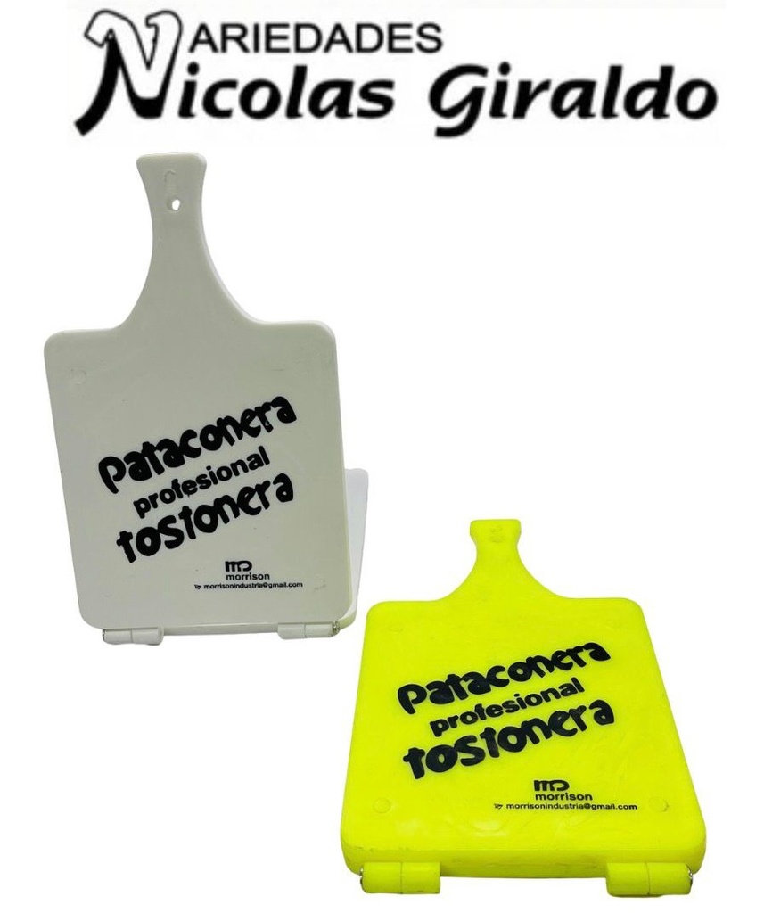 Pataconera plastica grande morrison