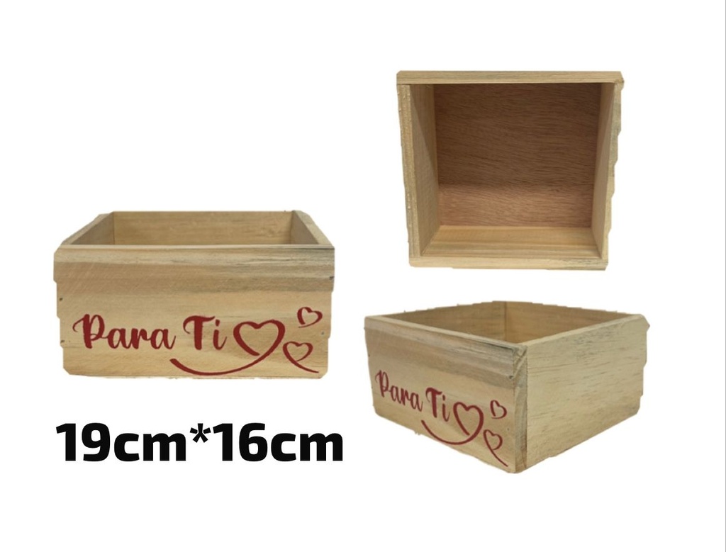 Canasta madera #1 sublimada