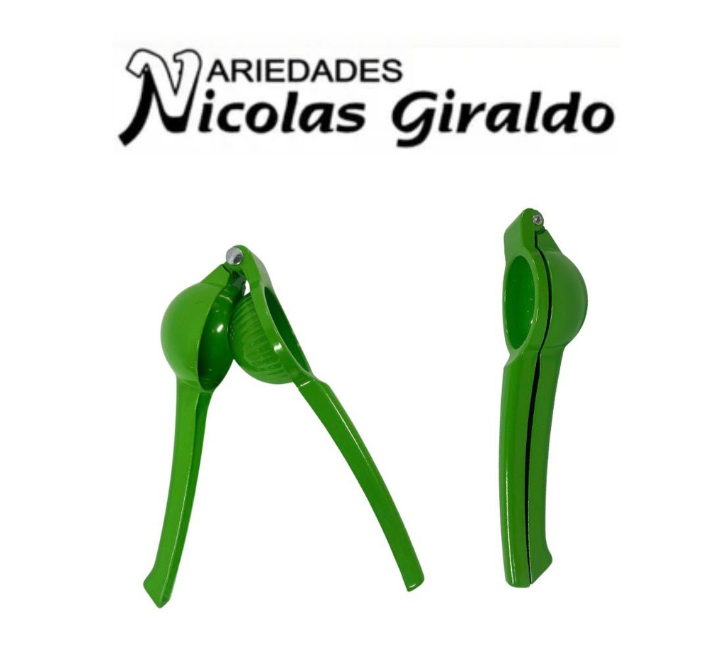 Exprimidor limon metal pequeño 