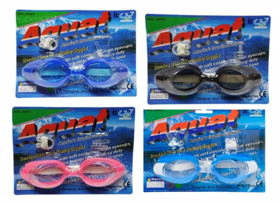 Gafa piscina carton adulto