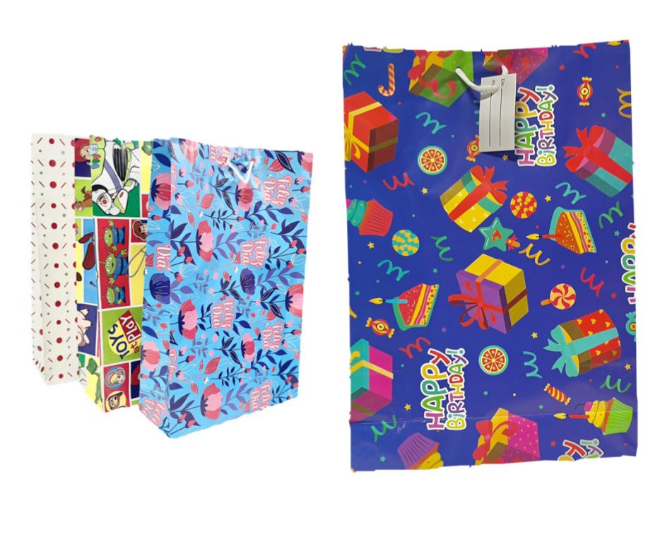 Bolsa regalo grande sencilla bolsa x25