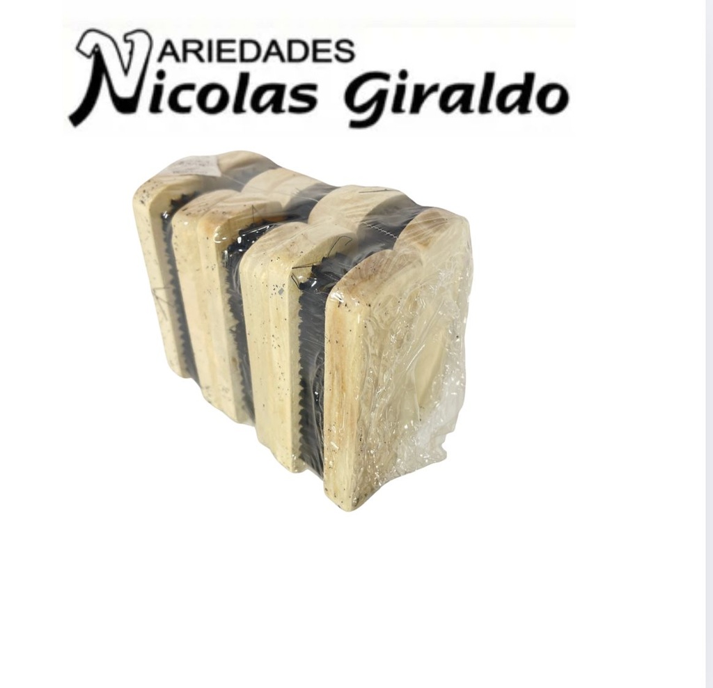 Cepillo lustrar chino grande 13cm #3 PQT X12