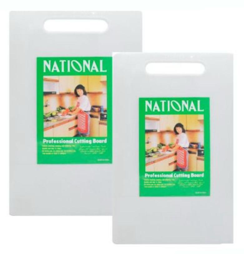 Tabla picar national blanca 37x23 
