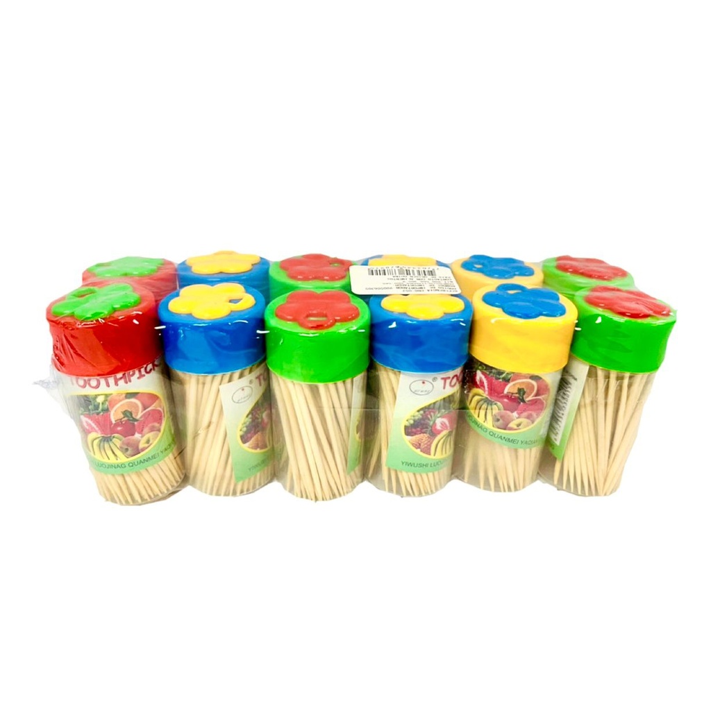 Palillero tarro sencillo paquete x12 