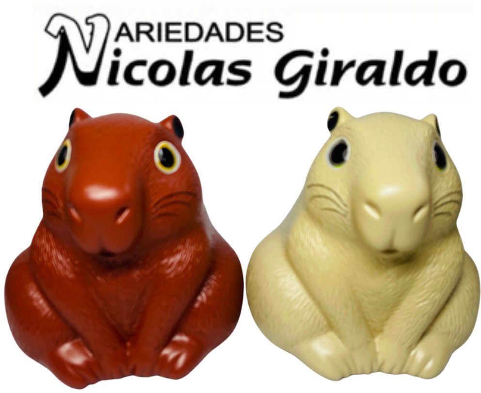 Alcancia plastica capibara