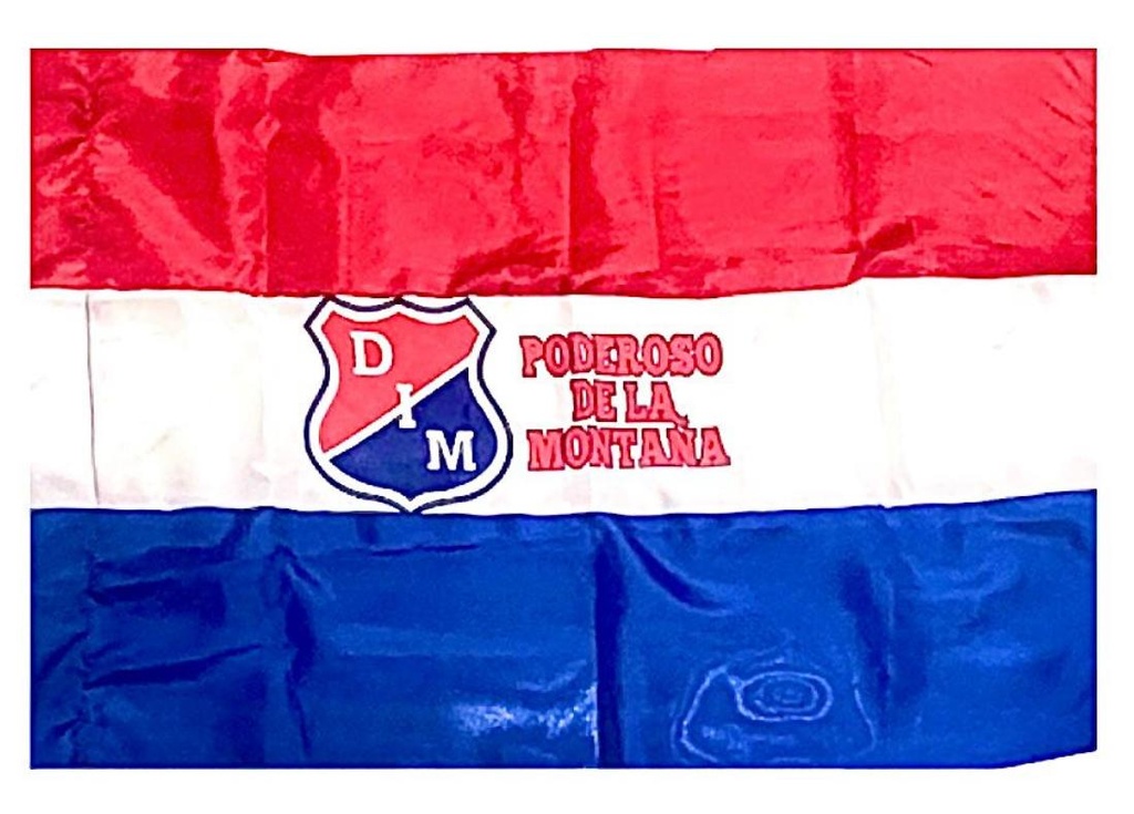 Bandera medellin gde con escudo 100x150 