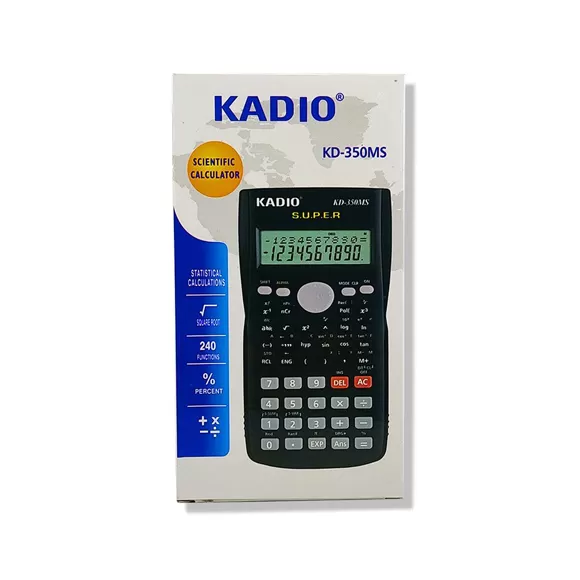 Calculadora kadio cientifica negra (KD-82MS)
