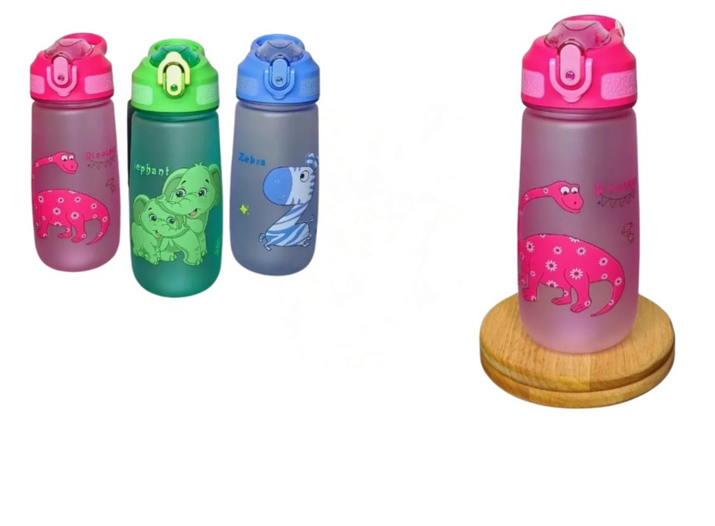 Termo infantil fino estampado 500ml