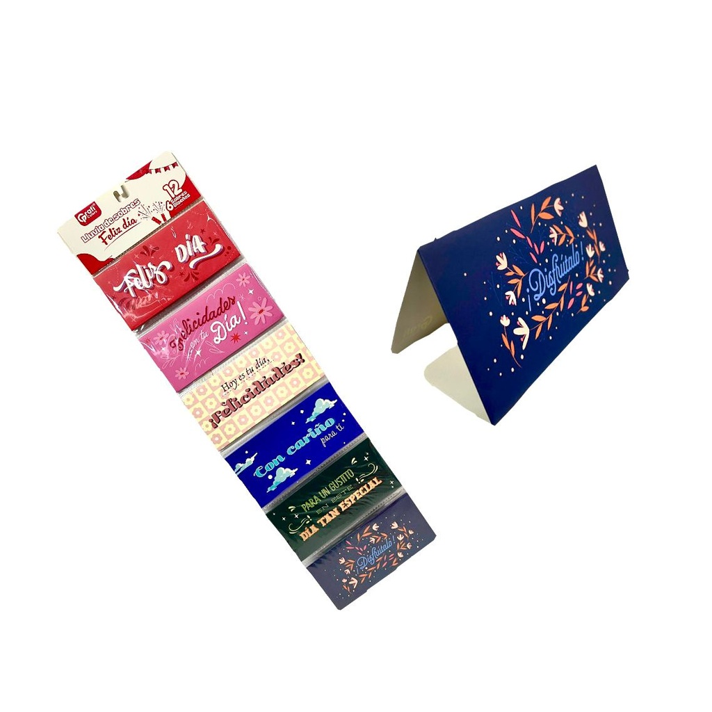 Lluvia sobre graficolors x12 feliz día