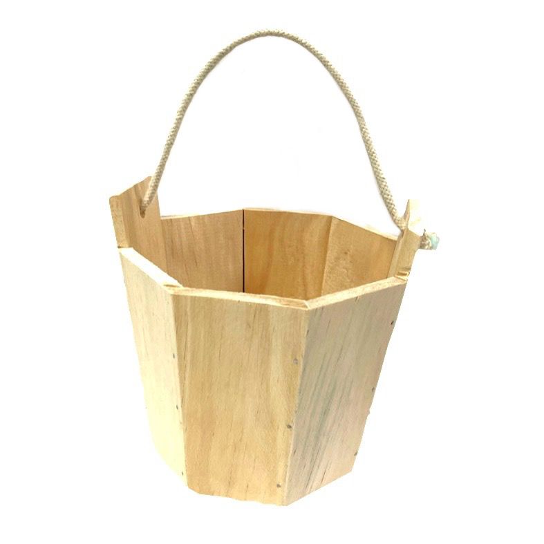 Balde ancheta madera #2