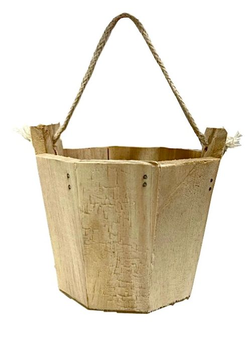 Balde ancheta madera #1