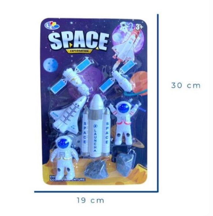 Set astronauta carton 