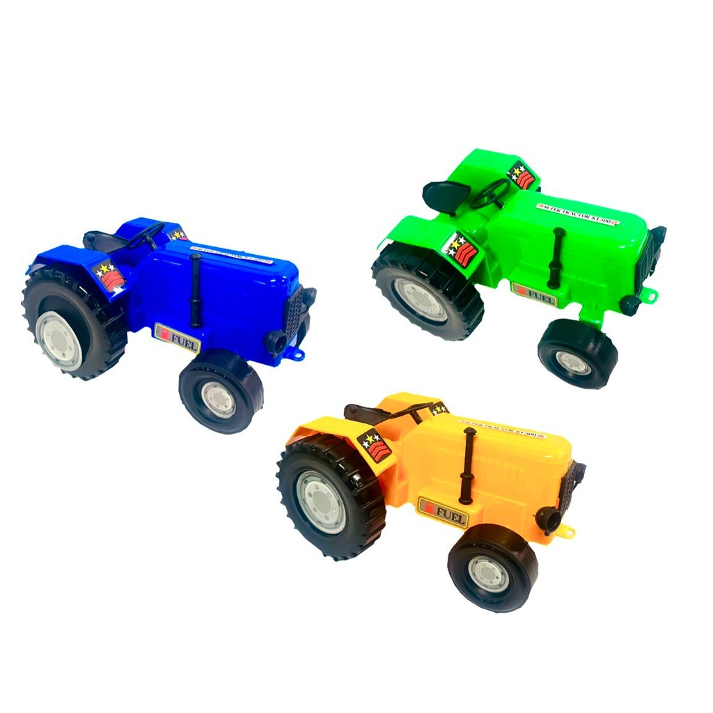 Carro tractor plastico proyecciones 