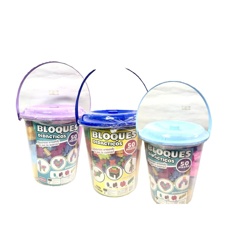 Armatodo balde x50 piezas grande proyecciones