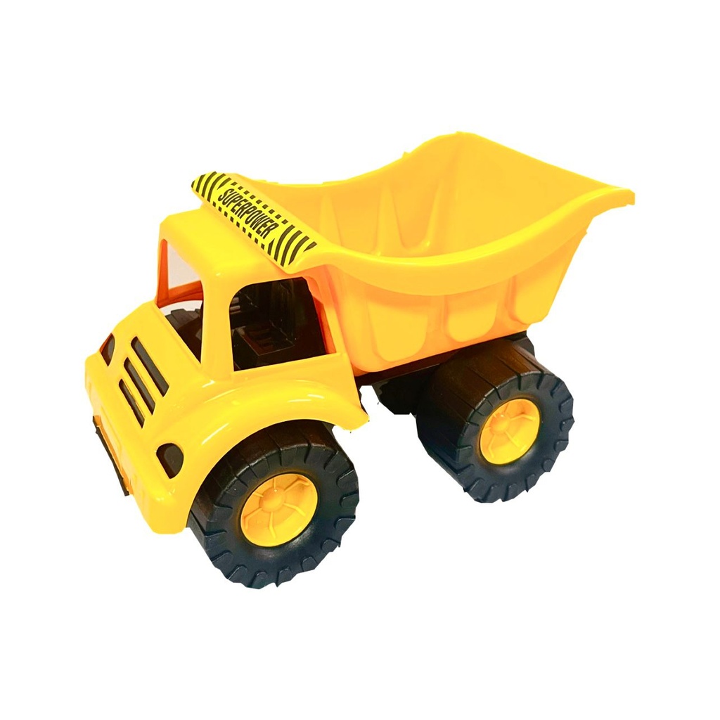 Carro volqueta amarilla proyecciones 